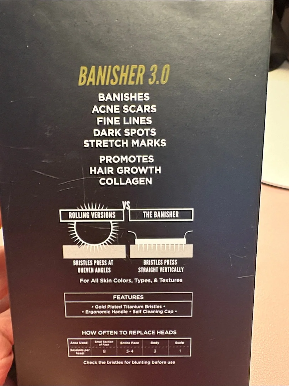 Banish microneedling tool